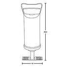 Colchão Solteiro Inflável Com Bomba Manual E Travesseiro Pesc
