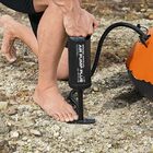 Colchão Solteiro Inflável Com Bomba Manual E Travesseiro Pesc