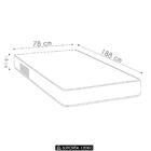 Colchão Solteiro Iso 1.5.0 Espuma D45 Viscopoli 78x188x18cm