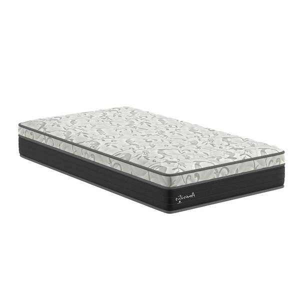 Colchão Solteiro King Amarilis D33 (28x108x198) Preto E Cinza