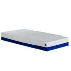 Colchão Solteiro King Luck Original Azul E Branco 96cm