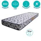 Colchão Solteiro Liso Espuma D23 Antialérgico Antiácaro 188x8