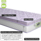 Colchão Solteiro Maisa Molas Bonnel - Gazin - 88x188x26