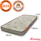 Colchão Solteiro Mini Cama Montessoriano Infantil Espuma D23