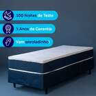 Colchão Solteiro Mola Ensacada Guldi Macio (25x88x188) Azul E