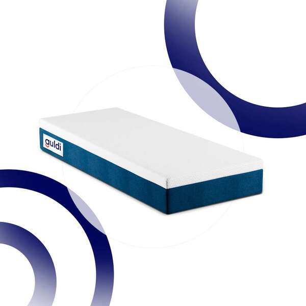 Colchão Solteiro Mola Ensacada Guldi Macio (25x88x188) Azul E