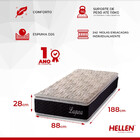 Colchão Solteiro Mola Laguna Plus Hellen