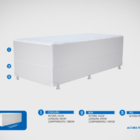 Colchão Solteiro Mola Prodormir Recanto Dark (88x188x26cm)