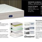 Colchão Solteiro Mola Simmons Georgia Plush - 088x188