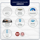 Colchão Solteiro Molas Americanflex Abrace Tripower 88x188x26