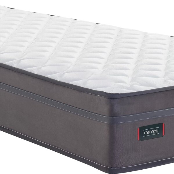 Colchão Solteiro Molas Bonnel 88x188x26cm Otawa Mannes Branco