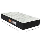 Colchão Solteiro Molas Bonnel Venezia 24x88cm Hard Coil Ortho