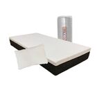 Colchão Solteiro Molas Ensacadas + Travesseiro