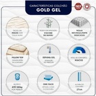 Colchão Solteiro Molas Ensacadas Americanflex Gold Gel 100x20