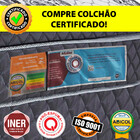 Colchão Solteiro Molas Ensacadas Com Pillow De Tecnologia Tri
