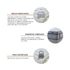 Colchão Solteiro Molas Ensacadas E Espuma Softgel 31x88x188cm