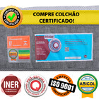 Colchão Solteiro Molas Ensacadas E Pillow Top De Espuma Visco