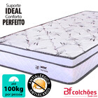 Colchão Solteiro Molas Ensacadas Individualmente Com Pillow C