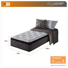 Colchão Solteiro Molas Ensacadas Nashville 88x188x30cm