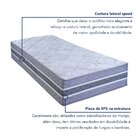 Colchão Solteiro Molas Ensacadas Samambaia 30x88x188cm Paropa