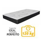 Colchão Solteiro Molas Ensacadas Tóquio Preto / Branco 88x188