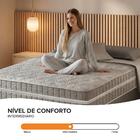 Colchão Solteiro Molas Ensacadas Zidi Alabama 88x188x24cm