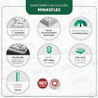 Colchão Solteiro Molas Minaspuma Minasflex Ensacado Ii 88x188