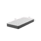 Colchão Solteiro Montreal D33 78x188x17 Grafite