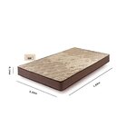 Colchão Solteiro Newflex Espuma D23 14x88x188cm Nexflex Marrom