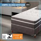 Colchão Solteiro Orthoface Vip Variante Marrom 88 X 188 X 25