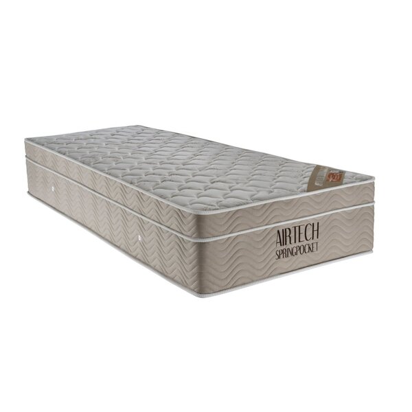 Colchão Solteiro Ortobom Airtech Spring Pocket 88x188x25cm Br