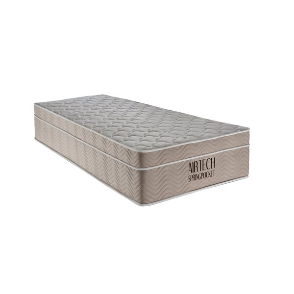 Colchão Solteiro Ortobom Airtech Spring Pocket 88x188x25cm Br