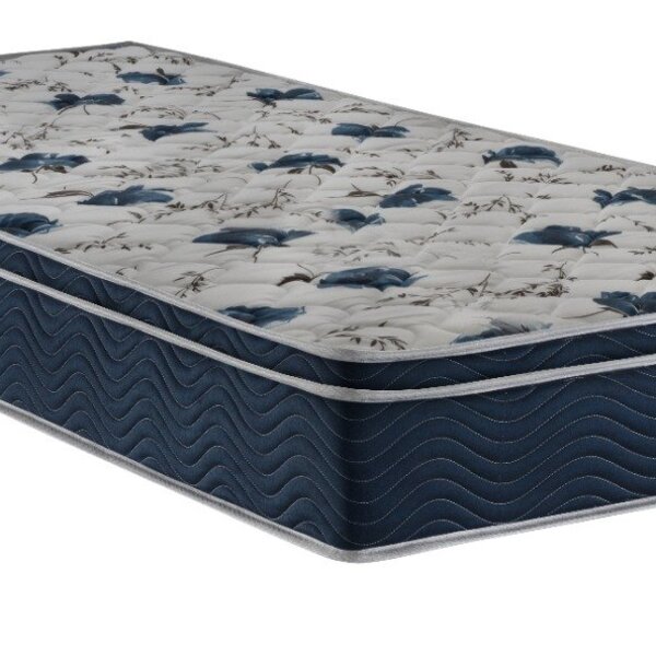 Colchão Solteiro Ortobom D28 Iso 60 78x188x28 Azul/branco