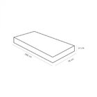 Colchão Solteiro Ortobom Espuma D33 Antiácaro Light 14x188x78