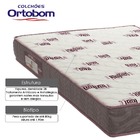 Colchão Solteiro Ortobom Light Espuma D28 Até 80kg - Antiácar
