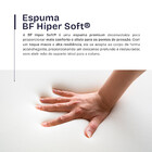 Colchão Solteiro Ortopédico BF Antistress a Vácuo 88x188cm BF