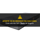 Colchão Solteiro Ortopédico Espuma D33 Firme 78x188x17cm BF C