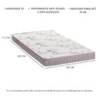 Colchão Solteiro Para Cama 188 X 88 Cm Multimóveis