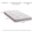 Colchão Solteiro Para Cama 188 X 88 Cm Multimóveis