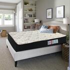 Colchão Solteiro Plumatex Isopluma  Preto/branco