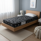 Colchão Solteiro Preto D20 - Nouv Comfort Espuma 188x88x12 Cm