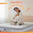 Colchão Solteiro Probel Espuma D33 Pillow Top 88x188x18cm Gua