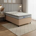 Colchão Solteiro Probel Espuma D33 Pillow Top 88x188x18cm Gua