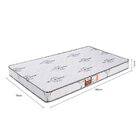 Colchão Solteiro Probon D23 Ouro 14x 188x 78cm Branco/cinza