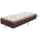 Colchão Solteiro Prorelax Bali 96x203x28 Molas Ensacadas Pill