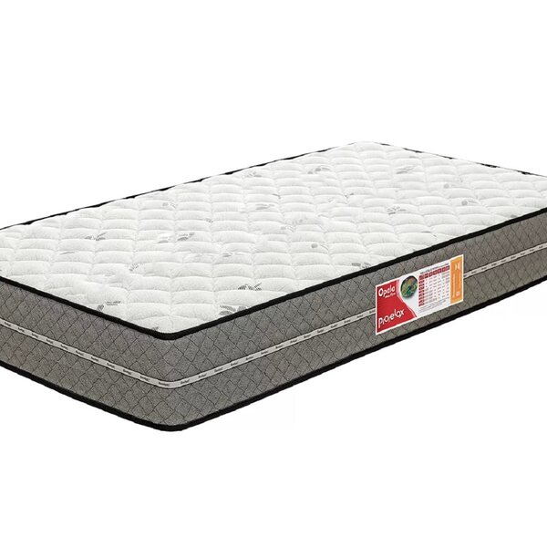 Colchão Solteiro Prorelax D50 Opala Max Firm 78x188x24 Cinza