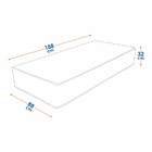 Colchão Solteiro Prorelax Mediterrâneo 88x188x32 Molas Ensaca