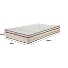 Colchão Solteiro Prorelax Molas Ensacadas Pro Latex Gel Sense