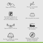 Colchão Solteiro Quality D33 Duoface 26x88x188cm Paropas By E