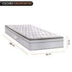 Colchão Solteiro Sublime Pillow D28 26x88x188 Branco